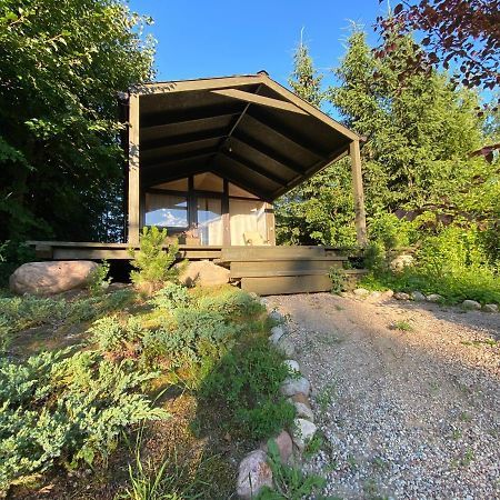 Akmenos Villas & Bungalow Brazuole Kültér fotó